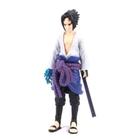 Totem Pequeno Boneco Naruto Sasuke Uchiha 7cm + Base