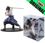 Boneco Naruto Shippuden Uchiha Sasuke II Vibration Stars Bandai Banpresto - 045557216412