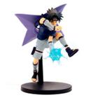 Boneco Naruto Stars Uchiha Sasuke Qposket - Banpresto - Bandai/banpresto