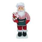 Boneco Natal Papai Noel Confeiteiro Natalino 50cm