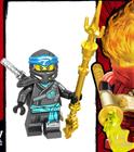 Boneco Ninjago Nya em Bloco - kopf