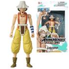 Boneco One Piece Usopp 16cm com Acessórios