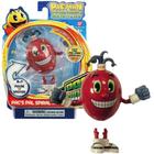 Boneco Pac Man Panic Spinners Pac's Pal Spiral Giratório