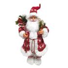 Boneco Papai Noel 30cm Enfeite de Natal Decoração de Festa - Home Presentes