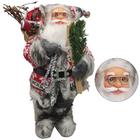 Boneco Papai Noel Natalino 30cm Decoraçao Enfeite Natal Festa Comemoraçao