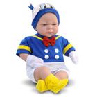 Boneco Pato Donald Classic Dolls Menino Reborn - Roma Brinquedos