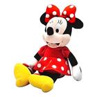 Boneco Pelúcia Minnie Vermelha Grande 50cm Material Antialérgico Envio Imediato