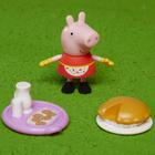 Boneco Peppa Pig - Geoge Pig Articulado 13cm - F6159 - Hasbro - Real  Brinquedos