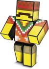 Boneco pequeno mexicano gamer 25 cm - turma do problems -minecraft - algazarra