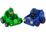 Boneco PJ Masks Veículos de Ação Lagartixo - Ninja Noturno 7,5cm com Acessórios Hasbro