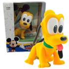 Boneco Pluto Vinil Disney Junior 12cm Colecionável Líder