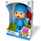 Boneco pocoyo articulado 28cm turma do pocoyo cardoso