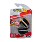 Boneco Pokémon Snubbull PokéBola CLIP 'N' GO 2606 Sunny