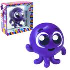 Boneco Pow Original Infantil Bolofofos Articulado Feito Em Vinil Polvo Roxo Líder Brinquedos