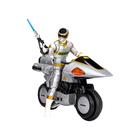 Boneco Power Rangers Lightning Collection In Space Silver Prata F8206 Hasbro