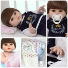 Boneco Reborn 100% Silicone Masculino + Itens Envio Imediato - Cegonha Reborn Dolls