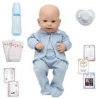 Boneco Reborn Princípe Luca Fofinho Completo Vários Itens - Cegonha Reborn Dolls