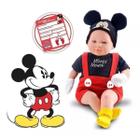 Boneco Recém Nascido Mickey Mouse Classic - Roma Brinquedos - Criança Menino Menina