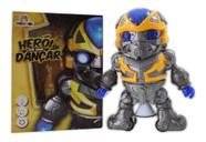 Boneco Robô Dana Musical Gira 360º Brinquedo Transformers