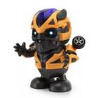 Boneco Robô Dançarino Brinquedo Menino Transformes Bumblebee - Ts Honey