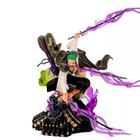 Boneco Roronoa Zoro Ninja 3 Espadas Anime One Piece Action Figure Colecionavel