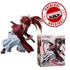 Boneco Samurai X Rurouni Kenshin Vibration Stars Bandai Banpresto