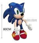 Boneco Sonic De Pelúcia Gigante 80CM Sonicão