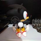 Boneco Sonic Preto Grande Super Size 23Cm - Sonic