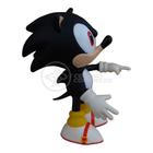 Boneco Sonic Preto Grande Super Size 23Cm - Sonic - TIKTOYS