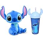 Boneco Stitch na Caixa 15cm + Copo com Orelhas Stitch Disney - ROMA