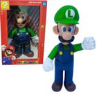 Boneco Super Mario Bros 30Cm Articulador Coleçao Model:Luigi - Elite