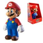 Boneco Super Mario Bros Miniatura Grande Original Figura Coleção 22cm