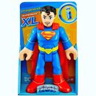 Boneco SuperMan Imaginext Articulado DC 25cm 3+GPT43/GPT41FP