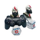 Boneco Suporte Controle Kratos God of War 4 - Colecionaveis - Miniatura - Estatueta - Estátua - Action Figure - Resina