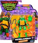 Boneco Tartarugas Ninja Michelangelo Colecionável - Sunny