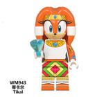 Boneco Tikal da turma Sonic em Bloco