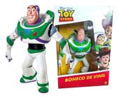 Boneco Toy Story Buzz Lightyear Brinquedo Infantil Articulado Em Vinil 17cm Filme Disney