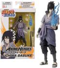 Boneco Uchiha Sasuke - Naruto Shippuden Anime Heroes Bandai