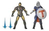 Boneco Vingadores Homem De Ferro Vs Taskmaster Gamer Verse Hasbro F0123