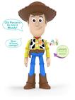 Boneco woody com som-frases articulado toy story-elka brinquedo presente para criança