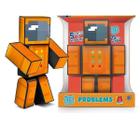 Boneco Zoom 25Cm Turma Do Problems Minecraft Skin Articulado - Algazarra