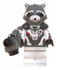 Bonecos Blocos De Montar Rocket Raccoon Os Vingadores - Mega Block Toys