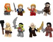 Bonecos Blocos De Montar Senhor Dos Anéis Hobbit Orcs Bilbo