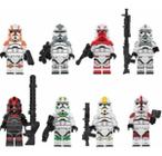 Bonecos Clone Wars Troopers Horn Blocos De Montar Star Wars