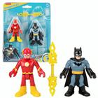 Bonecos DC Super Friends Batman E Flash Imaginext M5645 - Mattel