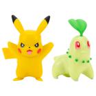 Bonecos Pokémon Battle Figure Pack - Pikachu + Chikorita Jazwares