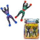 Bonecos super ninjas escaladores blister com 2 bonecos.