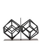 Bookends do Escritório de Geometria Criativa Nórdica, Ferro Decorativo - Wokex