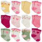 Bootie Socks Onesies Brand Unissex Baby, 12 pares Fox 5T