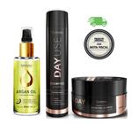 Borabela Kit Uso Diario Day Use + Argan Oleo Finalizador 60g